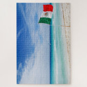 Mexicaans Vlag Strand Legpuzzel (Verticaal)