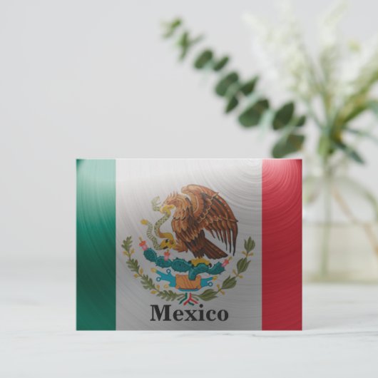  Mexicaans Vlaggentoerisme Briefkaart (Staand voorkant)