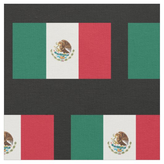 Mexicaans vlagpatroon aangepast textiel DIY textie Stof (Close Up)