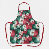 Mexicaans vlagpatroon schort (Voorkant)