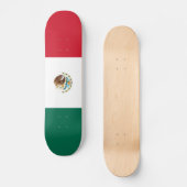 Mexicaans vlagskateboard skateboard (Voorkant)