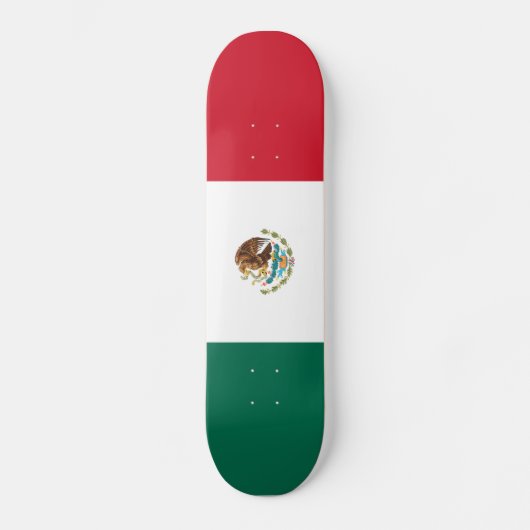 Mexicaans vlagskateboard skateboard (Voorkant)