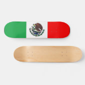 Mexicaans vlagskateboard skateboard (Horizontaal)