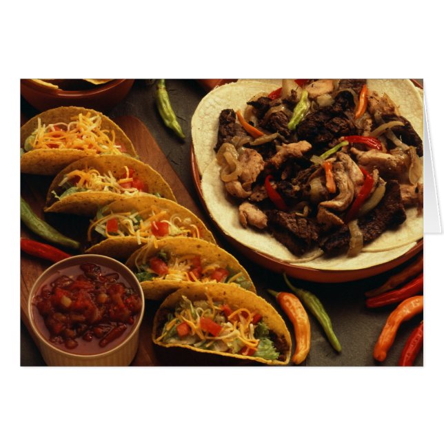 Mexicaans voedsel (Voorkant Horizontaal)