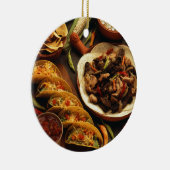 Mexicaans voedsel keramisch ornament (Rechts)