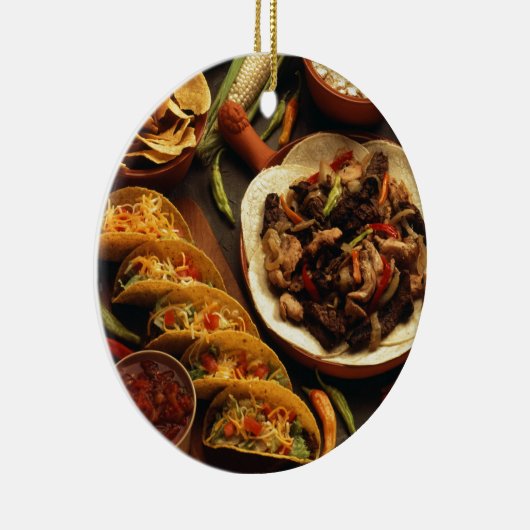 Mexicaans voedsel keramisch ornament (Rechts)