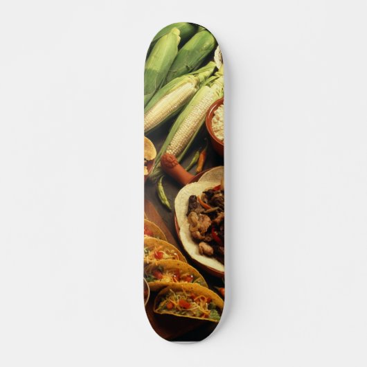 Mexicaans voedsel persoonlijk skateboard (Voorkant)