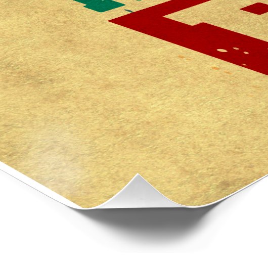 Mexicaans voedsel poster (Hoek)