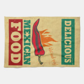 Mexicaans voedsel theedoek (Horizontaal)