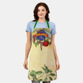 Mexicaans voedsel  zuidwestkeuken schort (Gedragen)