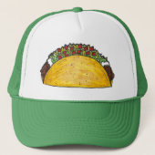 Mexicaans voedselfonds Taco Tacos Cinco de Mayo Pe Trucker Pet (Voorkant)