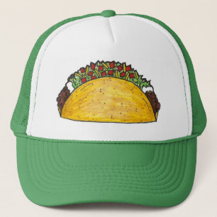 Mexicaans voedselfonds Taco Tacos Cinco de Mayo Pe Trucker Pet