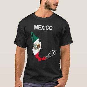 Mexicaans voetbalondersteuningsteam Mexicaanse fan T-shirt