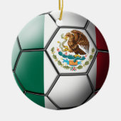 Mexicaans voetbalornament keramisch ornament (Voorkant)