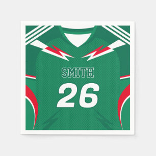 Mexicaans Voetbalshirt Aangepaste Naam Nummer Serv Servet