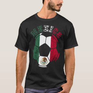 Mexicaans voetbalteam: Mexicaanse vlag Mexico T-shirt