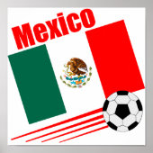 Mexicaans voetbalteam poster (Voorkant)