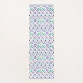 Mexicaans vogeltegel Folk Art Patroon Yogamat (Voorkant)