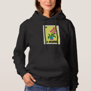 Mexicaans voor Bloemisten  La Orquidea Hoodie