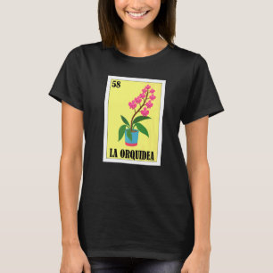 Mexicaans voor Bloemisten  La Orquidea T-shirt