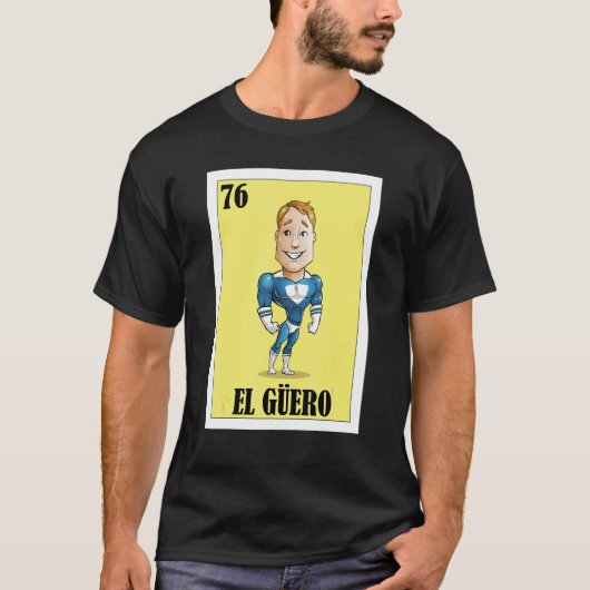 Mexicaans voor blonde jongens El Guero T-shirt (Voorkant)