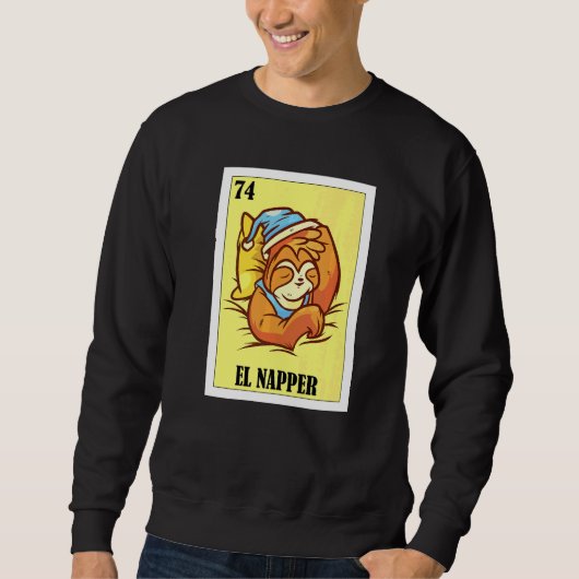 Mexicaans voor dutje El Napper 2 Trui (Voorkant)