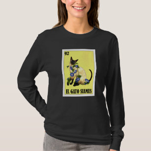 Mexicaans voor katteneigenaren  El Gato Siames T-shirt