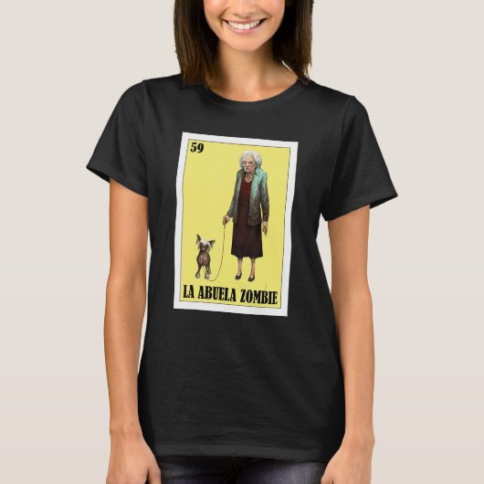 Mexicaans voor Oma's La Abuela T-shirt (Voorkant)