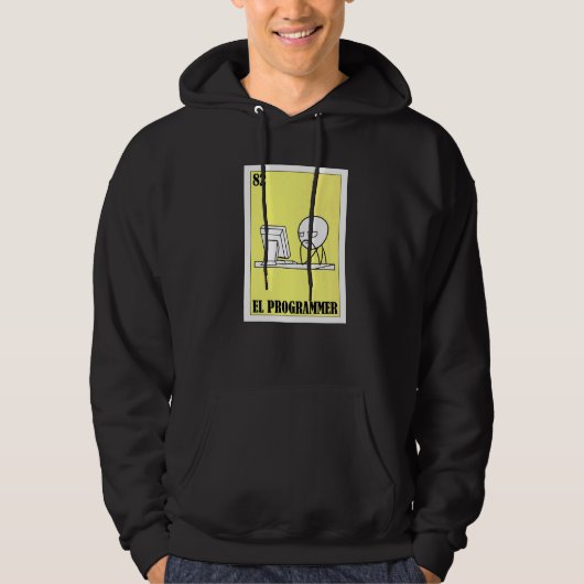 Mexicaans voor ontwikkelaars El programmeur Hoodie (Voorkant)