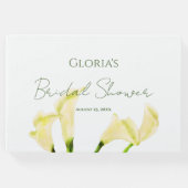 Mexicaans Vrijgezellenfeest Calla Lily Gastenboek (Voorkant)