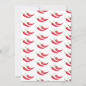 Mexicaans Vrijgezellenfeest Fiesta Taco Kaart (Achterkant)