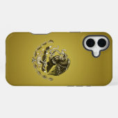 Mexicaans wapen iPhone hoesje (Achterkant horizontaal)
