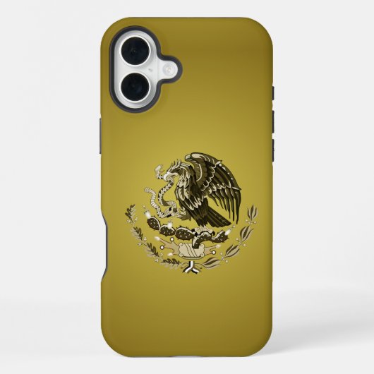 Mexicaans wapen iPhone hoesje (Achterkant)