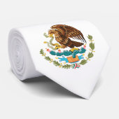 Mexicaans wapenschild Stropdas (Opgerold)