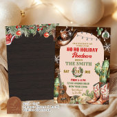 Mexicaans Westers Vakantie Hoedown Cowboy Feest Kaart