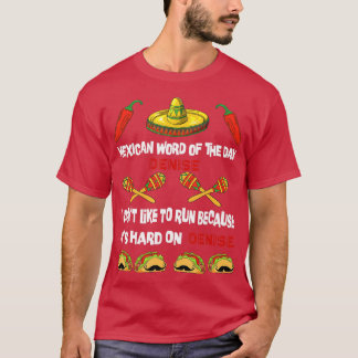 Mexicaans woord van het T-shirt van de Dag Op Woor