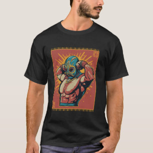Mexicaans worstelen Lucha Libre Cinco De Mayo Luch T-shirt