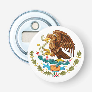 Mexicaanse Adelaar Button Flesopener