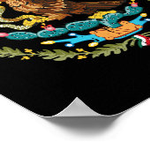 Mexicaanse Adelaar Mexicaanse Onafhankelijkheidsda Poster (Hoek)