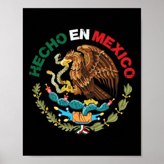 Mexicaanse Adelaar Mexicaanse Onafhankelijkheidsda Poster (Voorkant)