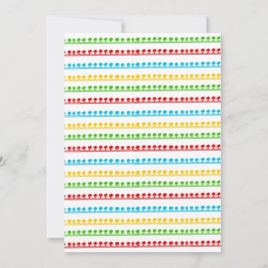 Mexicaanse afstudeerfeest uitgenodigd kaart (Achterkant)