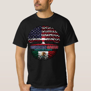 Mexicaanse Amerikaanse Amerikaanse Amerikaanse Ame T-shirt