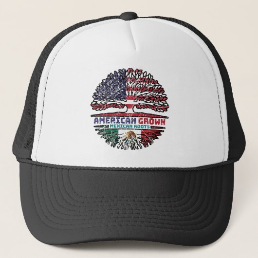 Mexicaanse Amerikaanse Amerikaanse Amerikaanse Ame Trucker Pet (Voorkant)