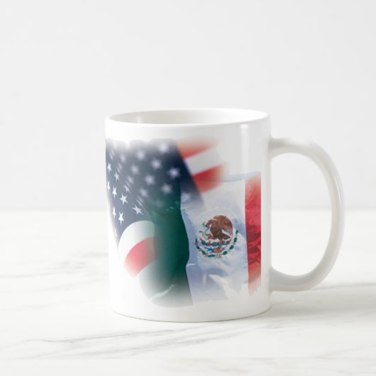 Mexicaanse Amerikaanse koffie-Mok met Eagle Koffiemok (Rechts)
