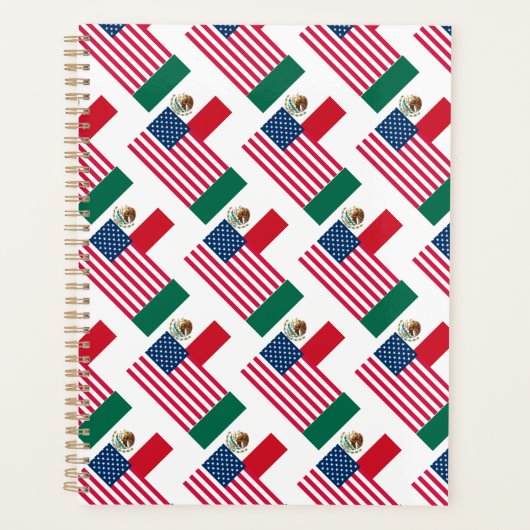 Mexicaanse Amerikaanse reis Planner (Voorkant)