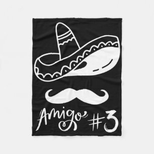Mexicaanse Amigo #3 Groep Matching Cinco de Mayo - Fleece Deken