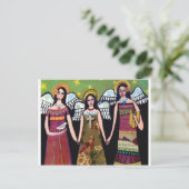 Mexicaanse Angels van Heather Galler Briefkaart (Staand voorkant)