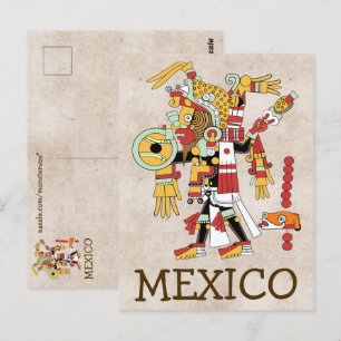 Mexicaanse ansichtkaart briefkaart