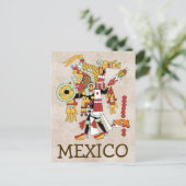 Mexicaanse ansichtkaart briefkaart (Staand voorkant)