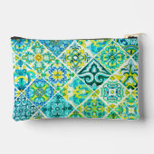 Mexicaanse aqua mint Siciliaanse mediterrane tegel Etui (Achterkant)